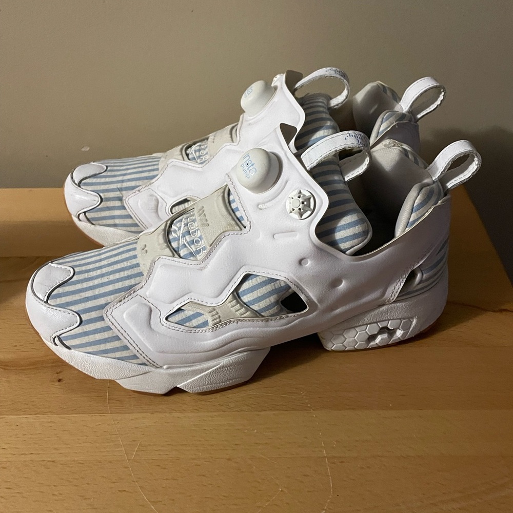 Reebok Low Cut /Blue White/114196237 Sz 9 Men's Sneakers